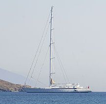 Mirabella V at Rineia, Cyclades in 2008