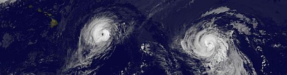 Hurricanes Iselle and Julio threatening Hawaii Photo: AP