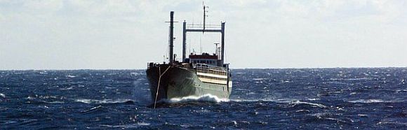 Ezadeen with 450 migrants on board, off the southern coast of Italy, Photo: Credit Agence France-Presse — Getty Images