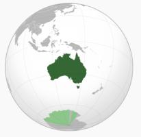australia-globe